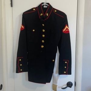 USMC dress blue coat